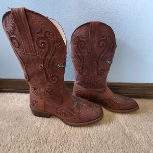 Women's Roper Rhinestone Boots